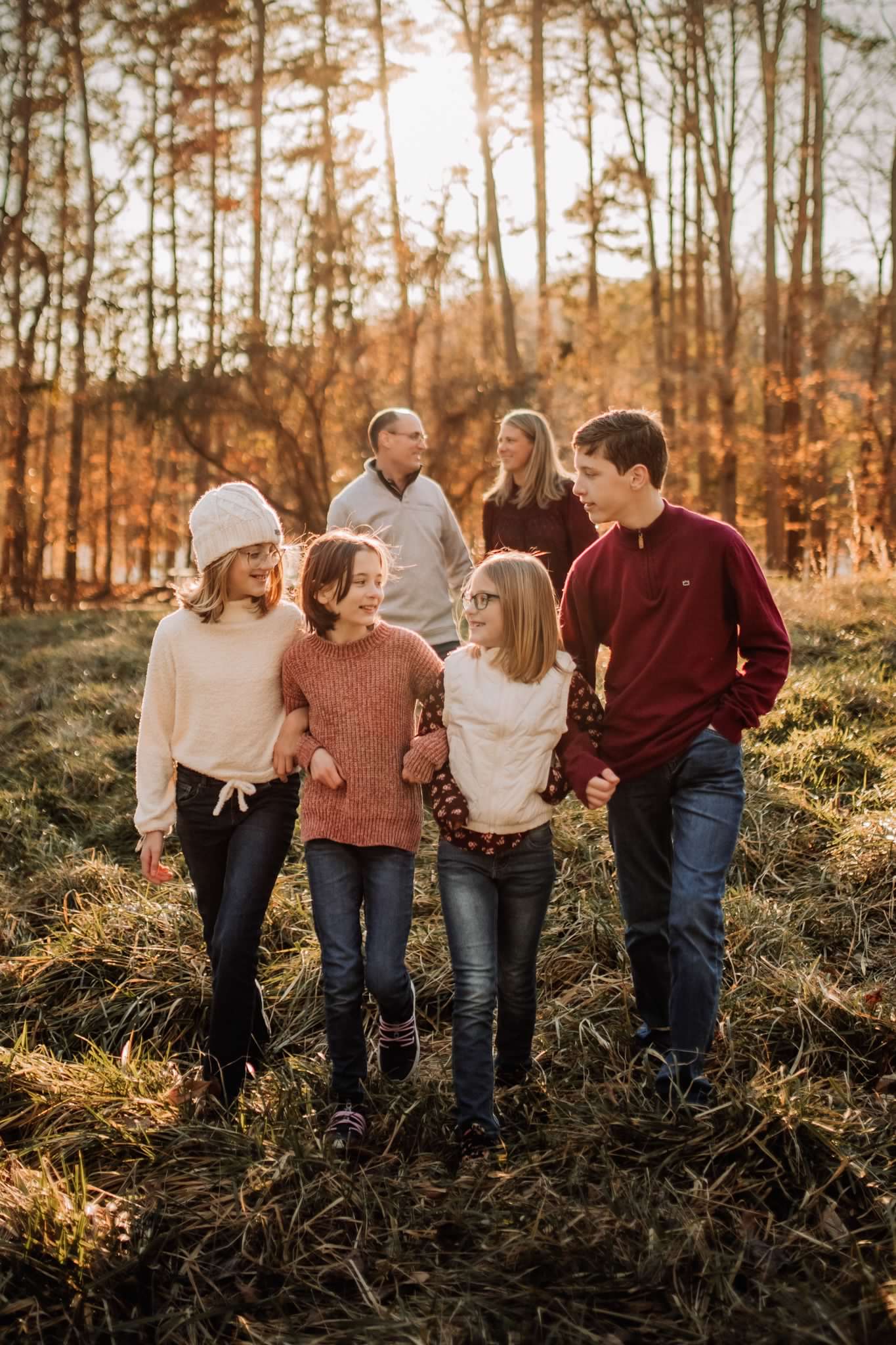 Tamara Kuiper with family